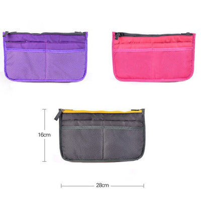 Organizador de bolso para cosméticos y objetos personales,